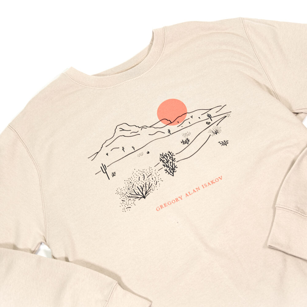 Quiet Desert Crewneck - Tan image 1