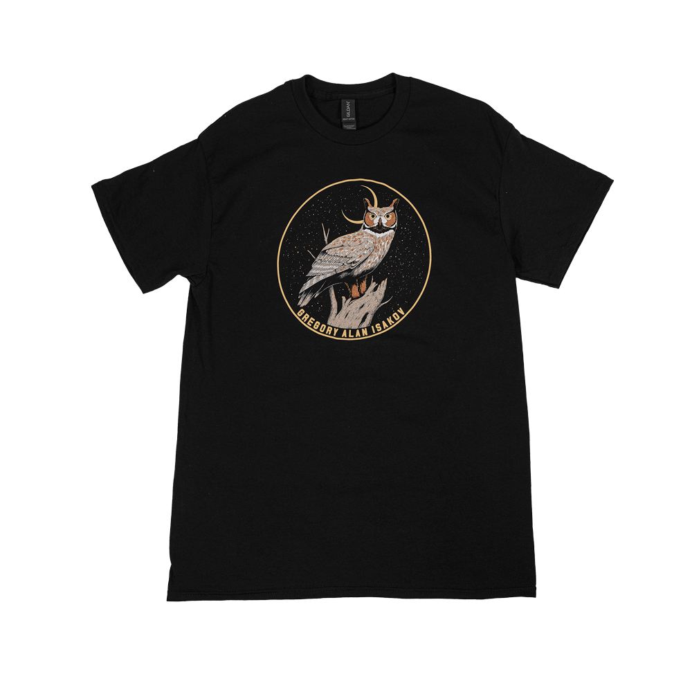 Owl Tee - Black image 0