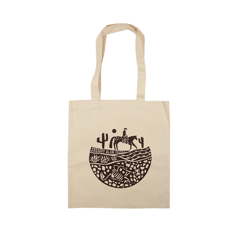 Appaloosa Woodblock Tote Bag - Natural image 0