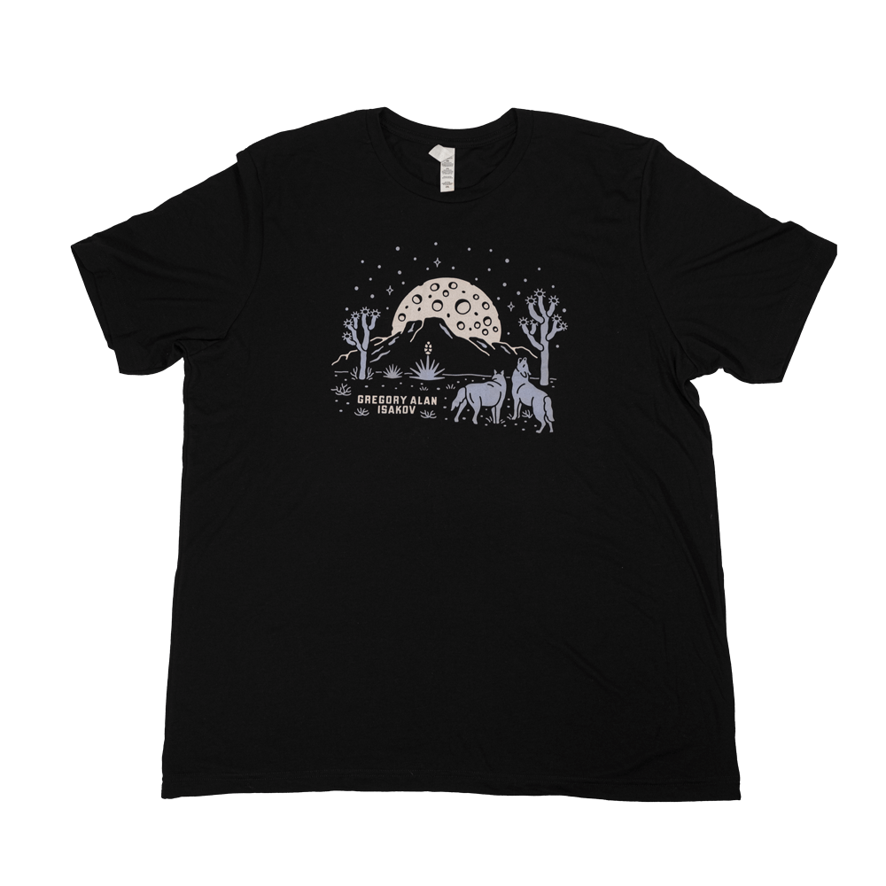 Full Moon in Joshua Tree Tee - Black image 0